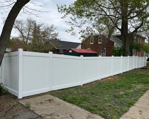 Vinyl Fence Installation in Clayton, MO